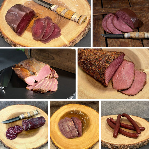 Wildfleischpaket mit Wurstwaren