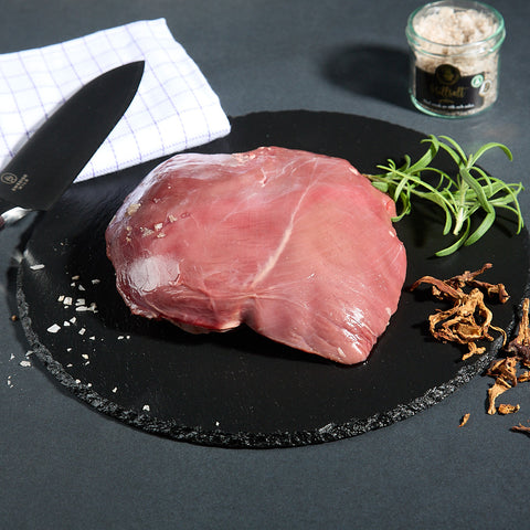 Damhirsch-Roastbeef