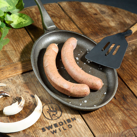 Wildschweinwurst - Bärlauch