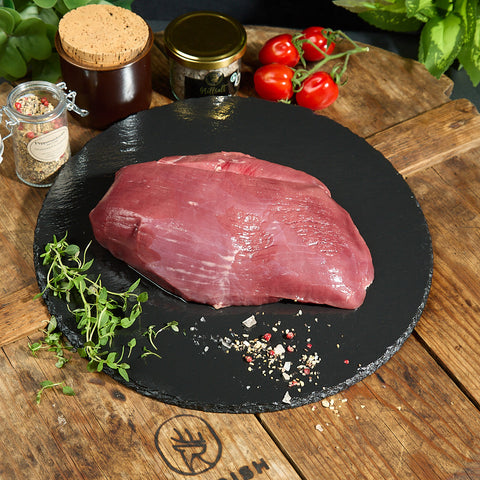 Braten vom Damhirsch aus der Oberschale