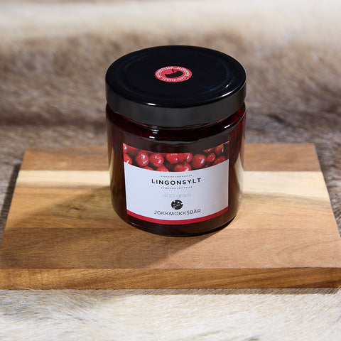 Preiselbeermarmelade mit hohem Beeregehalt