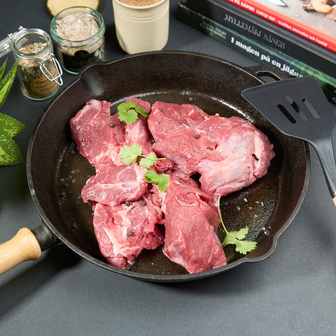 Elchfleisch am Stück für Eintopf