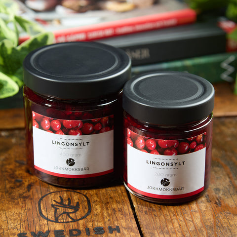 Preiselbeermarmelade mit hohem Beeregehalt
