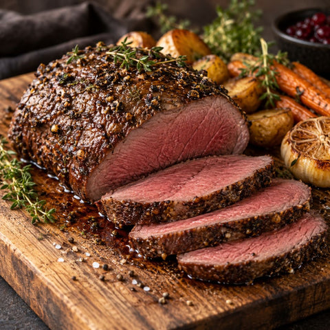 Mufflonbraten aus der Oberschale