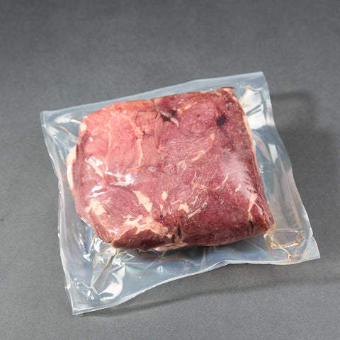 Rentier-Roastbeef vom Bullen mit Fettschicht