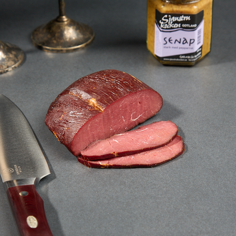 Kaltgeräucherte Rentier-Oberschale