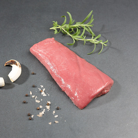 Pariertes Wildschweinrückenfilet