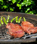 Älgentrecote på grillen BBQ