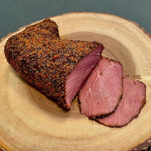 Älgpastrami av älgkött som du kan köpa online från Swedish Wild