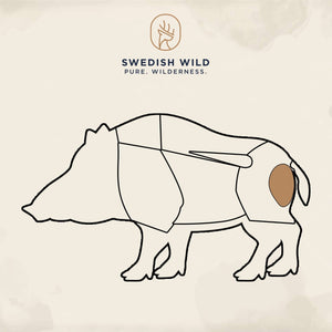 Swedish Wild Wildschwein Braten aus der Hüfte