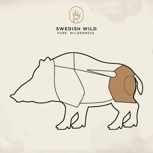 Wildschwein-Schinken von Swedish Wild
